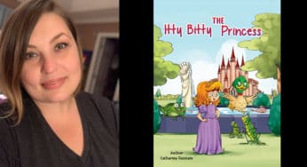 Catherine Fountain releases new book titled The Itty Bitty Princess inspired by her daughter.